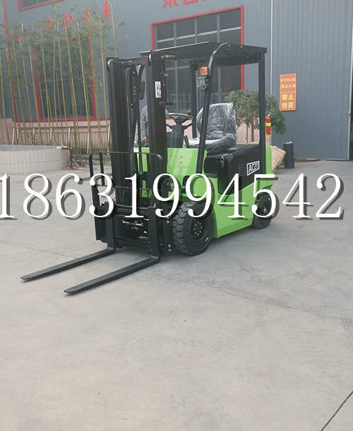 台中市电动叉车电动堆高机液压升降车三轮叉车新款小型电动叉车2吨半电动叉车