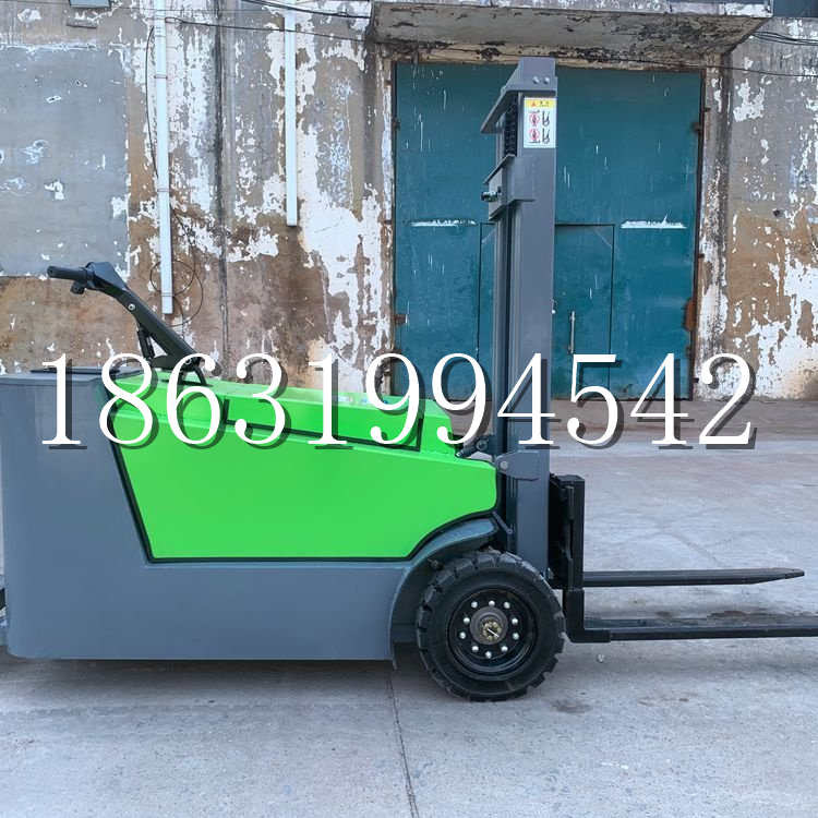 台中市小型电动叉车1吨2吨步行站驾式电瓶堆高充电装卸车液压升降车铲车